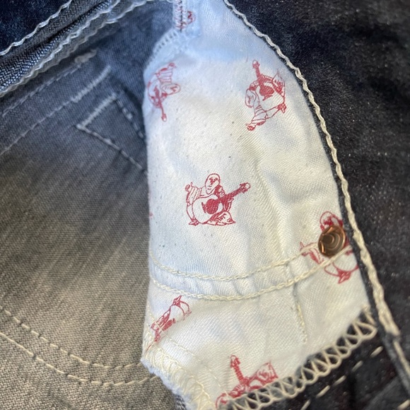 *SOLD * TRUE RELIGION JULIE BIG T SLIM WOMEN'S JEANS SZ 27 - Picture 7 of 7